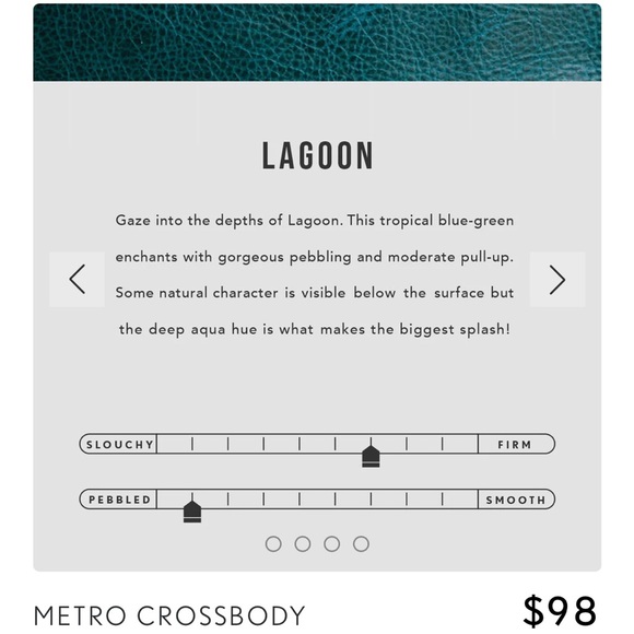 Portland Leather Lagoon Crossbody Bag - Picture 15 of 15